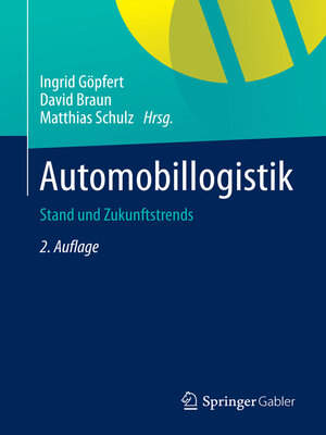 cover image of Automobillogistik